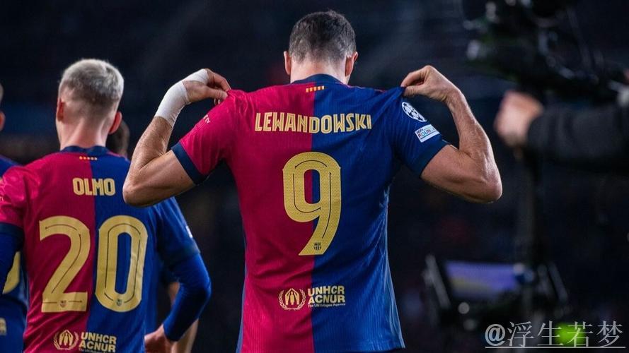 巴萨三球击败奥萨苏纳 莱万破门奥尔莫建功